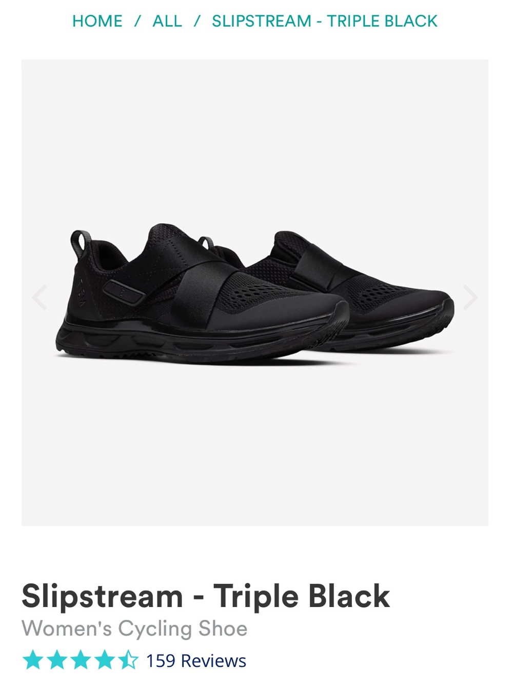 TIEM slipstream triple black women’s cycling shoes
